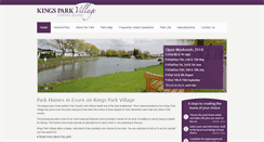 Desktop Screenshot of kingsparkvillage.com